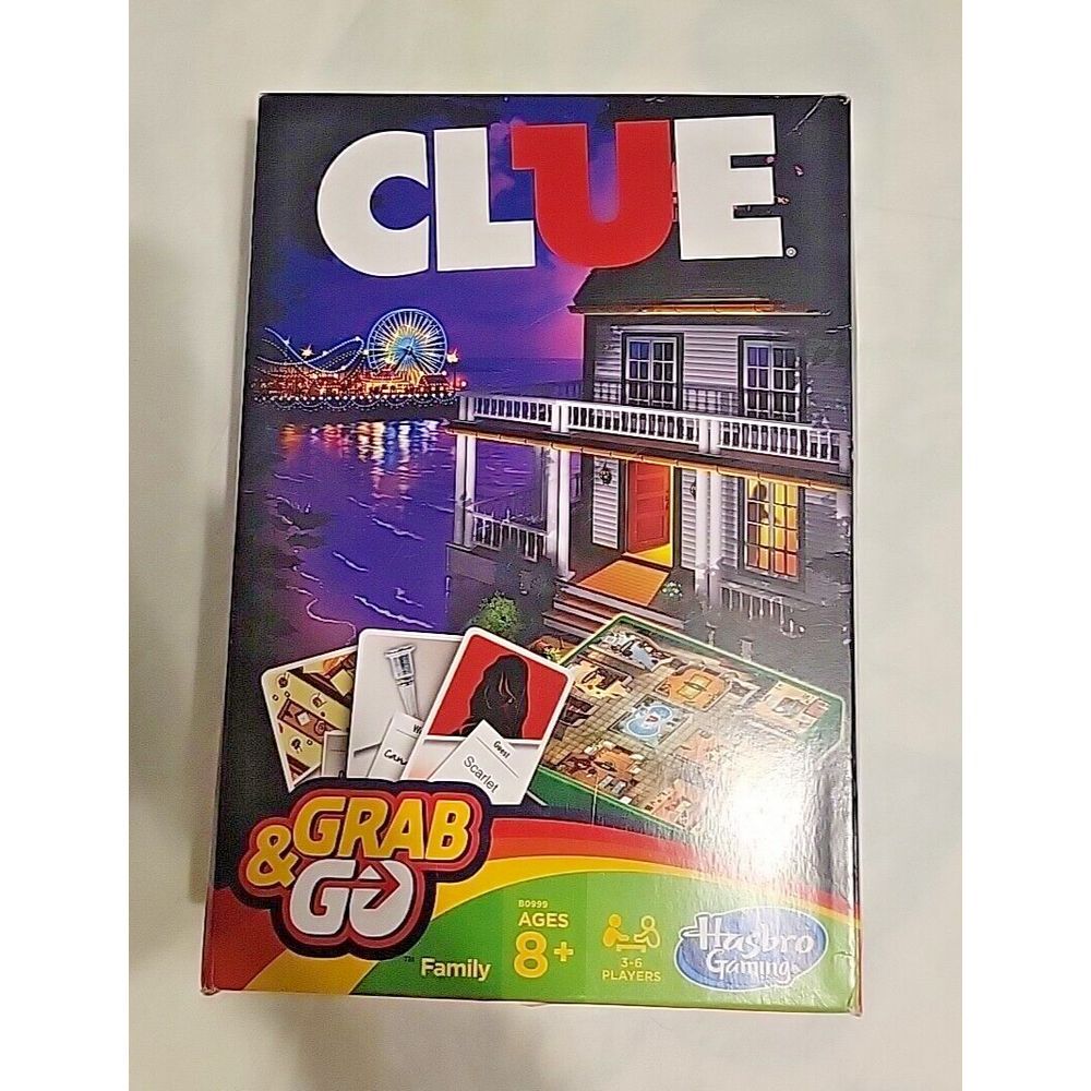 Clue - Grab and Go Game - Travel Size Ages 8+